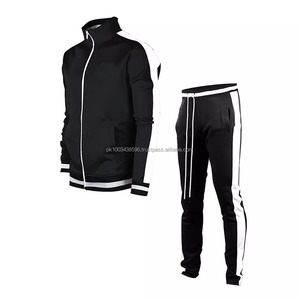 ชุดวอร์มกีฬาแบบมีฮู้ดทันสมัย กันลม ระบายอากาศได้ดี ทรงเข้ารูป มีทุกสี ไซส์พลัส - Product Image 5