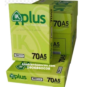 กระดาษสำเนา A4สำหรับการสั่งพิมพ์ในชีวิตประจำวันกระดาษถ่ายเอกสาร IK PLUS A4พรีเมี่ยมความสว่างสูง - Product Image 3