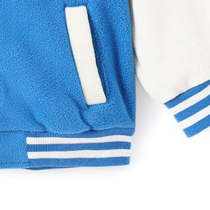 Chaquetas Varsity de Piel de Oveja Antibacterianas de Alta Calidad para Hombre y Mujer, Nuevo Estilo con Cuello Alto, Todas las Tallas y Colores, Lana de Baja Densidad - Product Image 5