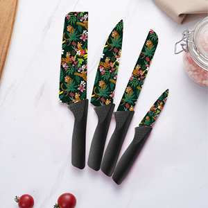 Prix Usine Nouvelle Tendance Couteau de Chef en Céramique 2 Pièces Ambidextre Compatible Lave-Vaisselle Manche en Plastique Durable pour Barbecue Livraison Rapide - Product Image 5