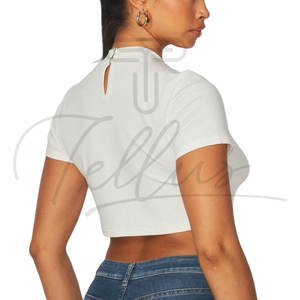 Camisetas Cortas de Mujer de Último Diseño, Fabricadas en Pakistán, de Secado Rápido y Transpirables - Product Image 2