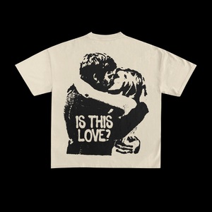 Camiseta de Cuello Redondo con Estampado Gráfico Personalizado para Hombre, de Alta Demanda, Ajuste Holgado, Fabricante Profesional a Precios de Mayoreo - Product Image 2