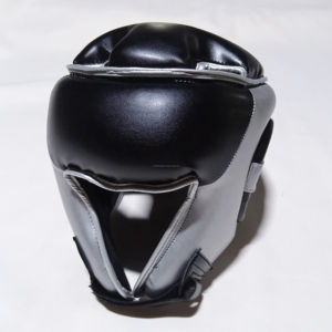 Casque de boxe personnalisable en cuir PU, casque de boxe portable, protection de la tête pour les compétitions, équipement de boxe professionnel - Product Image 1