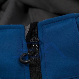 Veste Softshell de Qualité Supérieure à Col Montant, Logo Frontal, Capuche, Écologique, Respirante, Hiver, Service OEM - Meilleures Ventes - Product Image 6