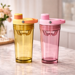 Coffret Cadeau Licorne <span class=keywords><strong>Princesse</strong></span> Adorable – Gourde d'extérieur en Tritan sans BPA pour Enfants avec Paille, Bouteille en <span class=keywords><strong>Plastique</strong></span> Anti-fuite pour l'extérieur - Product Image 4