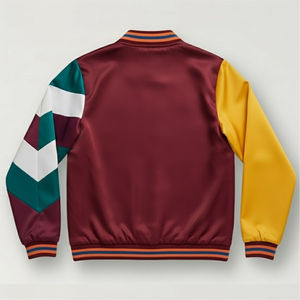 Chaqueta Universitaria de Béisbol Personalizada OEM para Hombre y Mujer, Chaqueta de Béisbol Universitaria de Alta Calidad para Hombre - Product Image 6