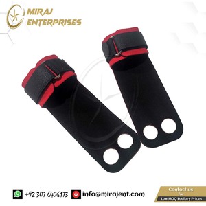 <b>Gym</b> Best Quality amazon Brands Supplier 2 Hole Hand Grips Gymnastics Leather Palm Protector - Product Image 4