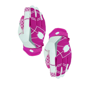 Gants de football américain personnalisés pour hommes Équipement de sport en cuir respirant de haute qualité avec poignées Prix d'usine en gros - Product Image 6