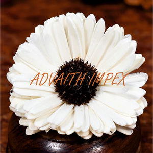Hecho a mano Sola Flor de madera difusor de fragancia decorativa flores rosas artificiales mecha de alambre de algodón plantas decorativas únicas para el hogar - Product Image 6