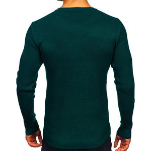Venta al por mayor 100% algodón 450gsm suéter alta calidad hombres sudaderas impresión bordado personalizado Jumper - Product Image 4