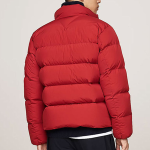 Custom Outdoor Men Puffer Jacket With Quilted Construction Lightweight <b>Padding</b> Waterproof Sleeve For Snow Outdoor Wear - Product Image 6
