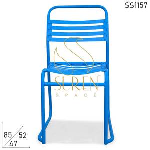 Industrial Design <b>Outdoor</b> <b>Metal</b> <b>Chair</b> for Dining for Hospitality and Commercial Purposes Hotel Application - Product Image 2