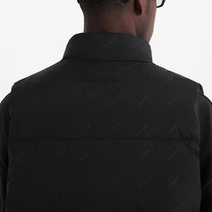 Logotipo personalizado Oem Unisex acolchado al aire libre chaqueta sin mangas de los hombres Puffer Bubble Chaleco de los hombres de invierno Gilet Coat - Product Image 4