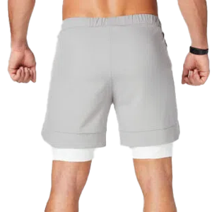 Pantalones cortos de color sólido de nuevo estilo para hombres con bolsillos Gimnasio Entrenamiento Deportes Correr Últimos pantalones cortos para hombres de secado rápido - Product Image 4