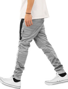 Pantalones de chándal para hombre de gran venta con bolsillo lateral, pantalones informales para hombre, pantalones de chándal a prueba de viento anti pilling de talla grande personalizados para hombre - Product Image 5