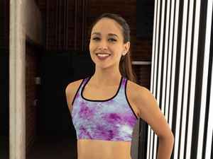 Conjunto de Yoga Estampado de Nuevo Diseño Más Vendido, Color/Talla Personalizados, Delantero de Alta Calidad, 2 Piezas, Spandex/Nailon Antibacteriano - Product Image 4