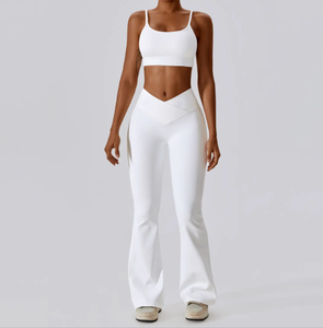 Vente en gros jambières taille haute jacquard anti cellulite pour le yoga et le sport collants leggings pour femmes leggings froissés aux fesses - Product Image 4