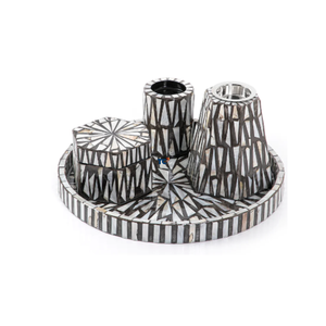 New Arrival Mother of Pearl Inlay <b>Incense</b> Buner With Tray Eid Mubarak <b>Incense</b> <b>Holder</b> Mother of Pearl <b>Incense</b> Burner Mubkhar - Product Image 5