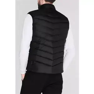 Respirant hommes brillant doudounes surdimensionné hiver bulle vers le bas manteaux sans manches Gilet Streetwear gilet - Product Image 4