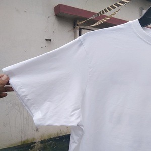 OEM nouveauté 100% coton polyester hommes plaine col rond logo privé impression solide vêtements d'été T-shirt prix de gros - Product Image 6