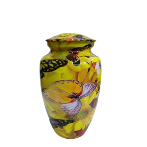 Urna de metal con estampado de camuflaje de diseño único, urnas de cremación de lujo, nuevo diseño impreso, acabado de esmalte brillante - Product Image 5