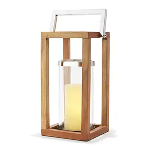 Supplier Of Wooden Lantern Premium Quality Handmade Candle Holder Customized Finished Home Decorative Wooden Lantern
