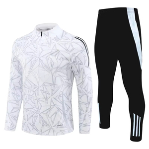 Conjunto de chándales para hombre con rayas multicolores y logotipo personalizado de diseño superior, chándales deportivos informales de manga larga - Product Image 6