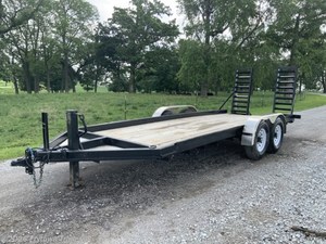 Semirremolque de Plataforma Plana de Aluminio de Alta Calidad, Transportador de Autos de 3.3T, 2 Ejes, Remolque de Plataforma Plana para Carga - Product Image 3