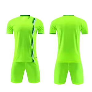 ชุดกีฬาฟุตบอลสำหรับผู้ใหญ่ชุดฟุตบอลสีทึบขนาดกำหนดเองได้ - Product Image 2