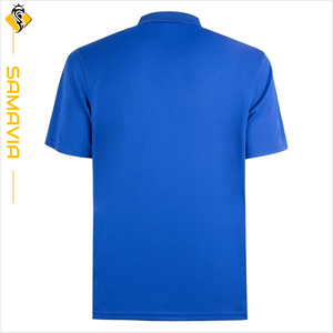 Polo de punto de algodón estampado de talla grande SAMAVIA para hombre, ropa informal de tela transpirable de algodón 100%, polos de talla grande para hombre - Product Image 5