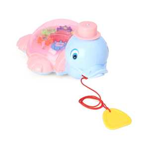 Andador de Arrastre para Bebés Romeo Duck, Compañero Musical Quack-Quack para Niños Pequeños, Hecho de Plástico - Product Image 1