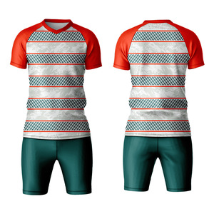 Uniforme de fútbol adulto sublimación personalizado al por mayor camisetas de fútbol de secado rápido baratas conjuntos de camisetas de fútbol transpirables para hombres - Product Image 1