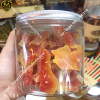 Papaye séchée douce et sucrée de qualité supérieure, riche en nutriments, procédé AD, collation hydratante, bonne pour la santé, emballage en vrac. WhatsApp 0084 917 476 477