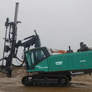 KS777統合トップハンマードリルリグ自動ロータリーエアコンプレッサーウォーターウェルズ用ロックドリルコア鉱石クローラー - Product Image 1