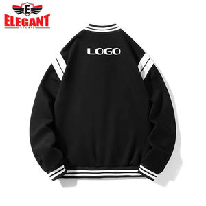 Veste de baseball en molleton, fabricant pakistanais, vêtements d'équipe universitaire pour hommes, manches longues, veste de baseball à lettres - Product Image 6