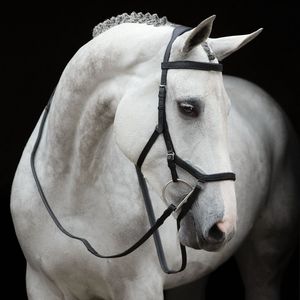 Micklem compétition bride cheval Snaffle cuir bride conception personnalisée prix bon marché vente en gros cheval Snaffle cuir bride - Product Image 4