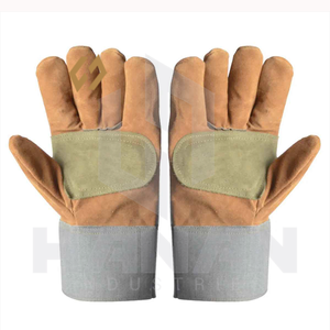 Gants de travail résistants de qualité supérieure, résistants au feu et à haute température, fabriqués en doublure en coton, fournisseur OEM - Product Image 5