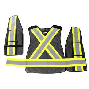 Chaleco de alta visibilidad con múltiples bolsillos de alta calidad, chaleco reflectante personalizado, seguridad nocturna, construcción, ropa de trabajo vial, chaleco de seguridad - Product Image 4