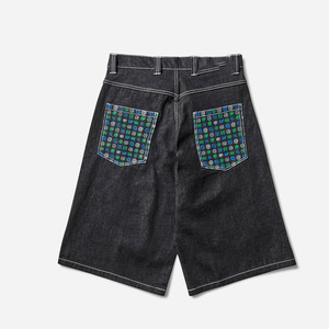 Opciones de marca personalizada Logo Etiquetas de bordado Cintura elástica Color sólido Pantalones cortos casuales para hombres-Servicio OEM transpirable de alta calidad - Product Image 2