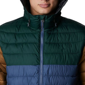 High Quality <b>Men's</b> Bubble Puffer <b>Jacket</b> Custom Logo Slim Fit Casual Winter Wear <b>Long</b> Sleeves Zipper Puffer <b>Jacket</b> For <b>Men's</b> - Product Image 5