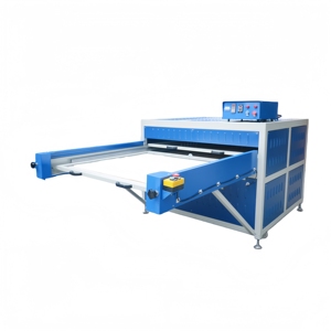 Presse à Chaud Hydraulique Automatique Double Station de Haute Qualité, Vente Directe Usine, 120*120cm / <span class=keywords><strong>100</strong></span>*130cm pour Usine de Confection - Product Image 5
