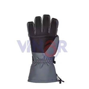 Gants de ski imperméables chauds d'hiver unisexes avec fermeture à cordon de serrage Logo personnalisé toutes saisons pour le snowboard/l'entraînement - Product Image 3