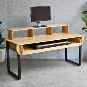 Contemporary L-Shaped Office <b>Desk</b> 170x70x95cm Wooden/Metal <b>Foldable</b> for Bedroom Office Furniture SD68019 - Product Image 2