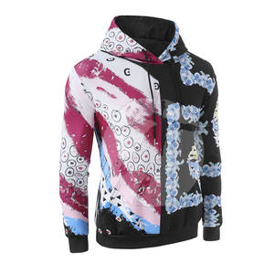Meilleur matériel Sublimation Hoodies manches longues Street Fashion 100% coton hiver saison col à capuche - Product Image 1