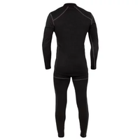 Conjunto Térmico de Media Temporada para Hombre, Control de Humedad Mejorado, Ajuste Elástico, 100% Poliéster Tejido, 2 Piezas, P1G BASE LEVEL 2