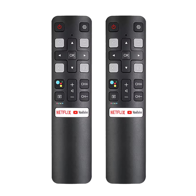 Wholesale TV Remote Control TV Universal Remote RC802V New Replaced Voice Remote Control Fits for TCL Android Smart TV YouTube