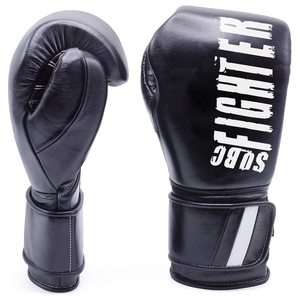 Gants de boxe Muay Thai en cuir de vachette avec logo personnalisé - Product Image 2