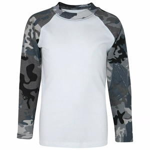 T-shirt raglan pour hommes de haute qualité pull à col rond grande taille t-shirt pour hommes en coton et polyester avec un motif imprimé personnalisé - Product Image 1