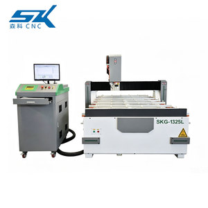 Machine de découpe, gravure, ponçage, sablage et marquage laser CNC 4-en-1 intelligente pour meubles, miroirs LED et cristaux, modèle 1325 - Product Image 5