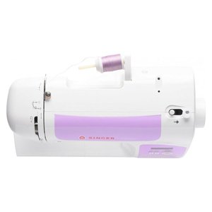 Máquina de Coser Eléctrica Singer Blanca y Morada 0925112 con 80 Puntadas - Product Image 2